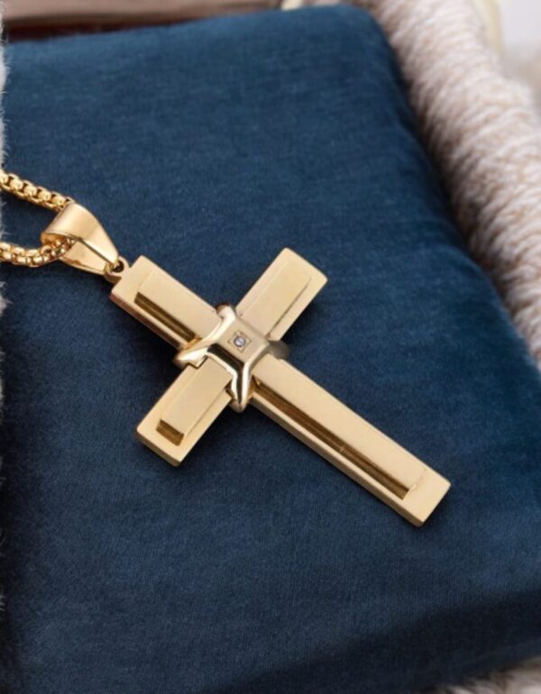 Cadena Hombre Cruz