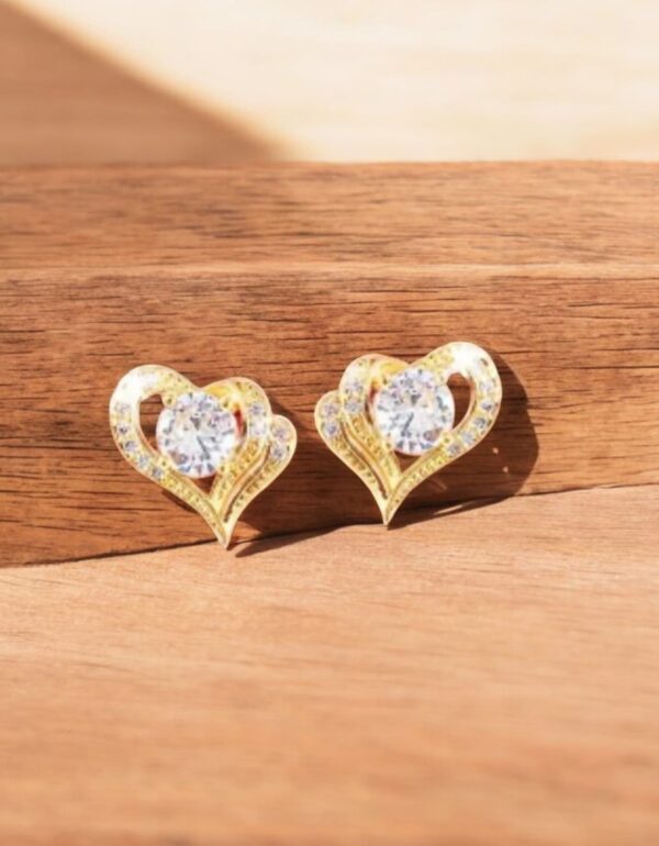 Pendientes en Forma de Corazón